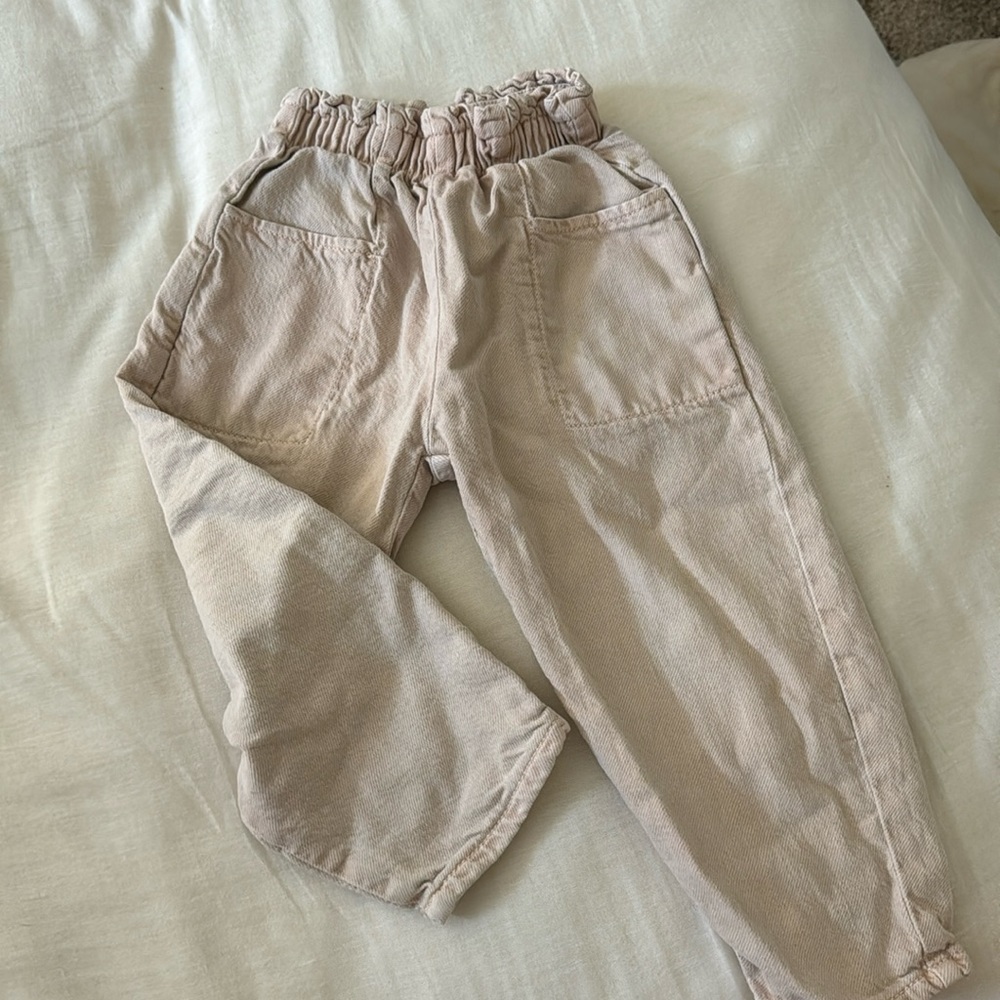 Zara girls 3-4year “mom jeans”